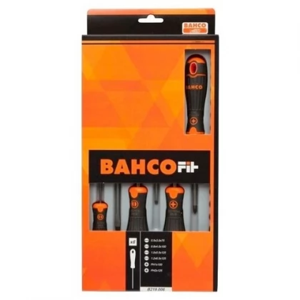 Набор отверток BAHCO B219.006, 6шт, PH / SL арт. 101393155056 купить в Москве недорого